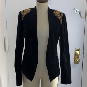 Maison Scotch velvet blazer